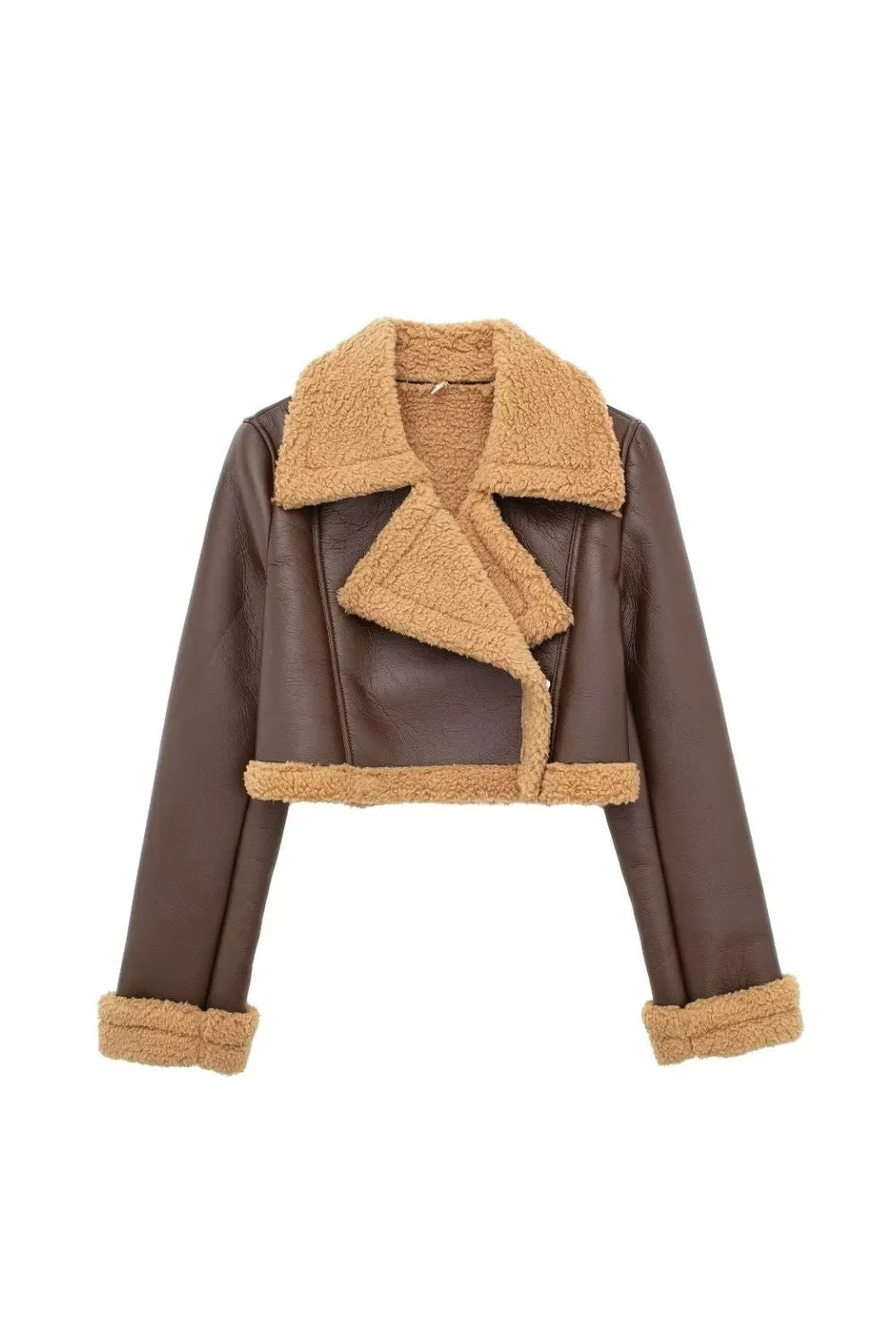 ‘ Joshua’ Cropped Double-Faced Cashmere Jacket