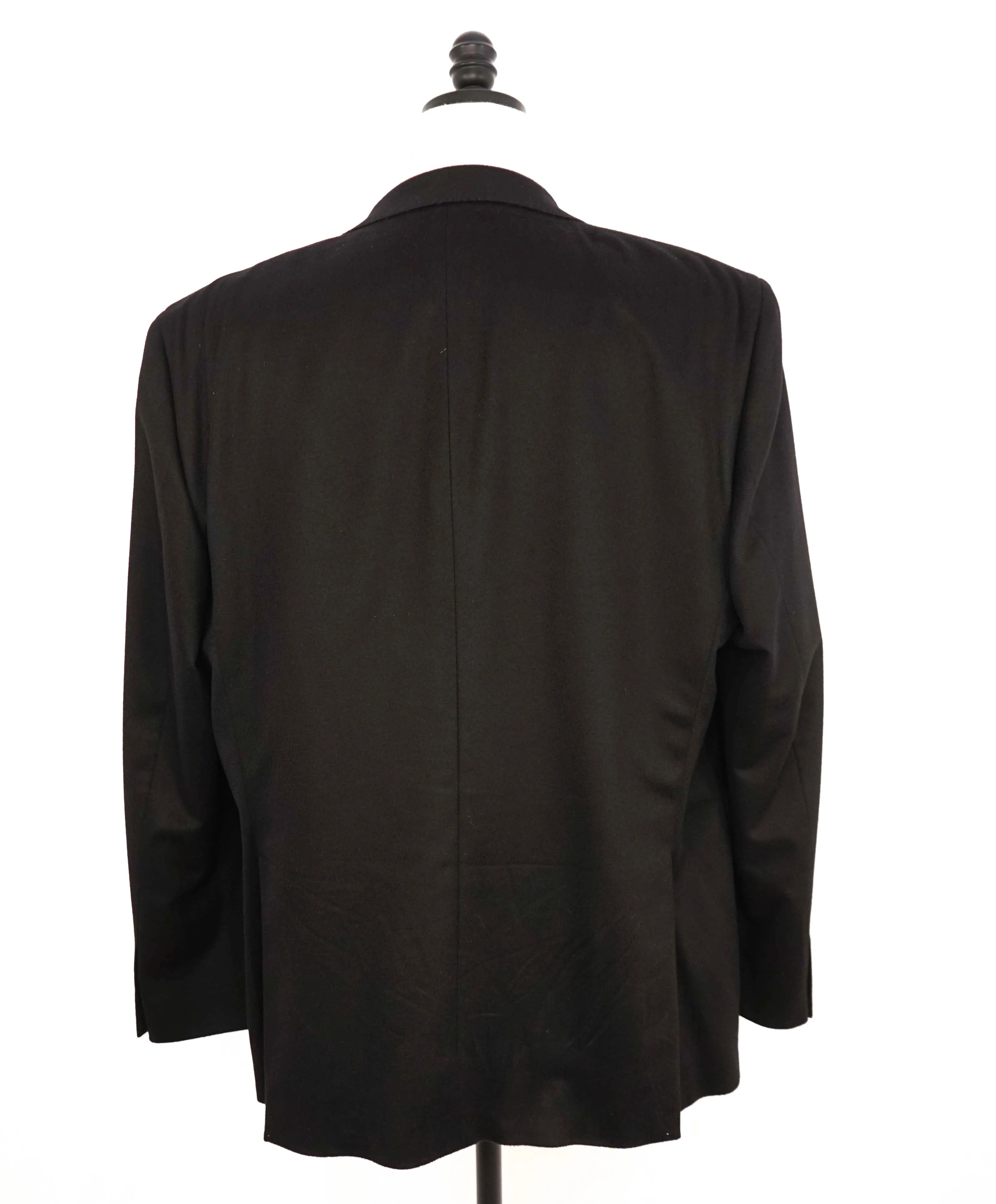 $1,295 SAKS FIFTH AVENUE - 100% PURE CASHMERE Black Blazer- 48L US