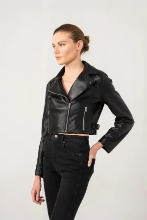 2024 Women Biker Leather Jacket | Women Black Leather Jacket By The Jacket Seller