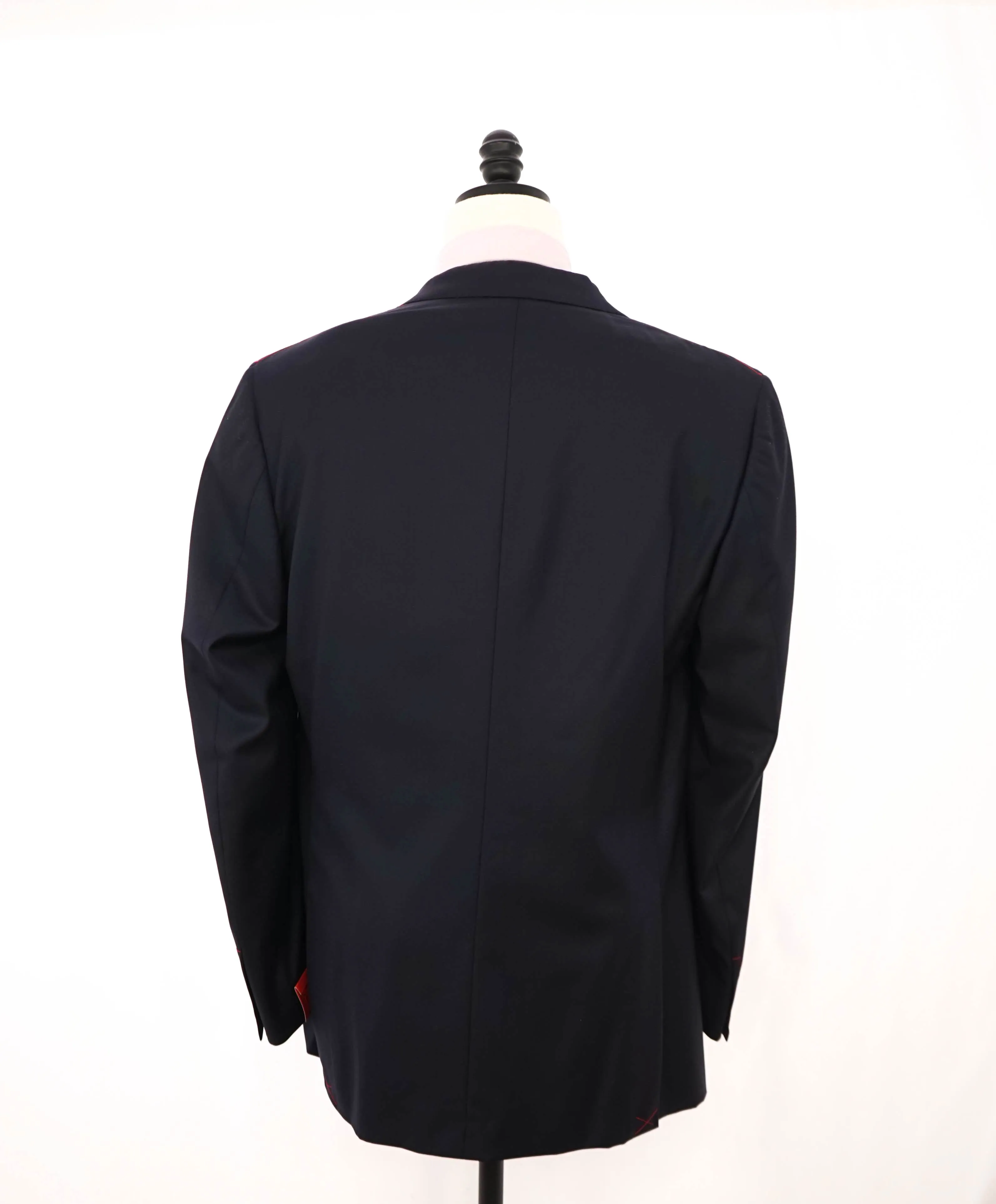 $2,995 ISAIA - "AQUASPIDER S" Super 160's Navy Blue Blazer - 42L