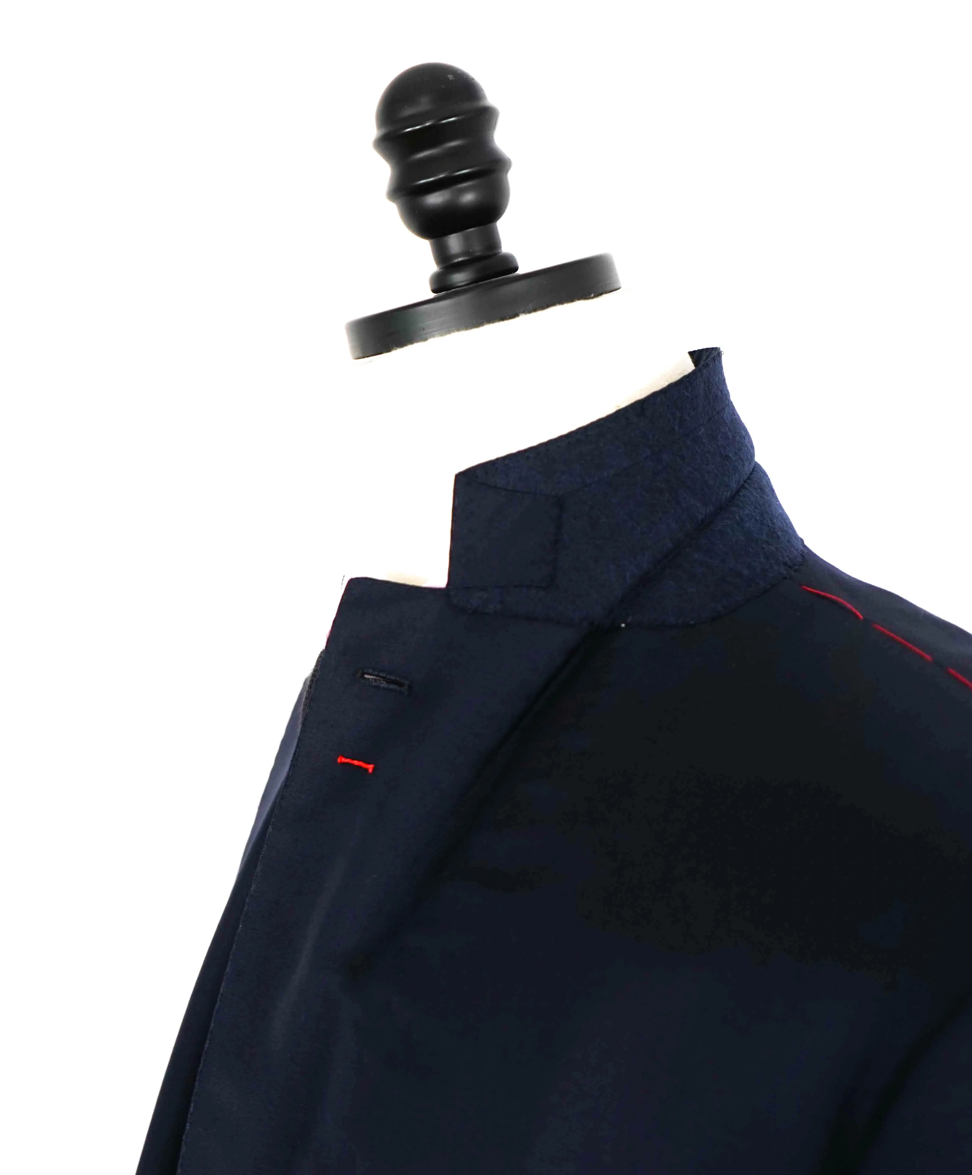 $2,995 ISAIA - "AQUASPIDER S" Super 160's Navy Blue Blazer - 42L