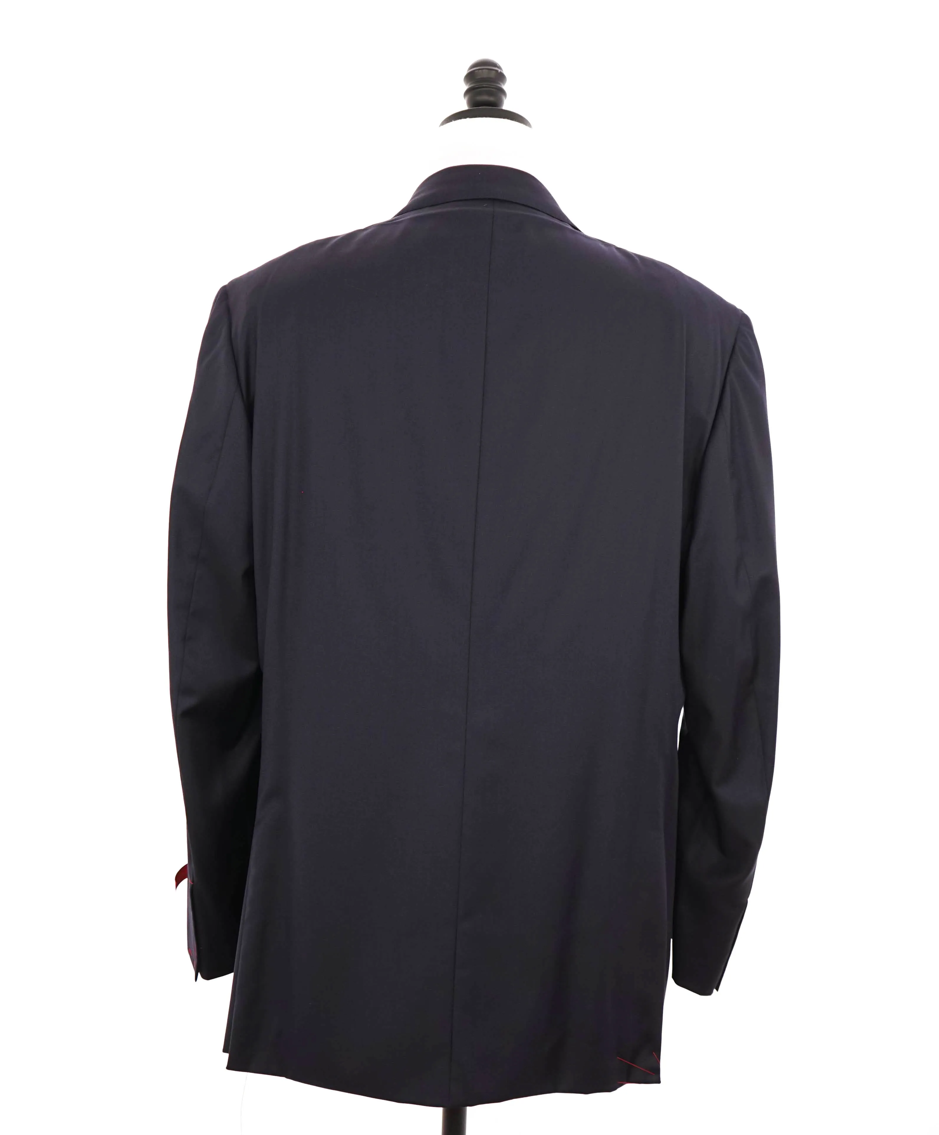 $2,995 ISAIA - "AQUASPIDER S" Super 160's Navy Blue Blazer - 48L