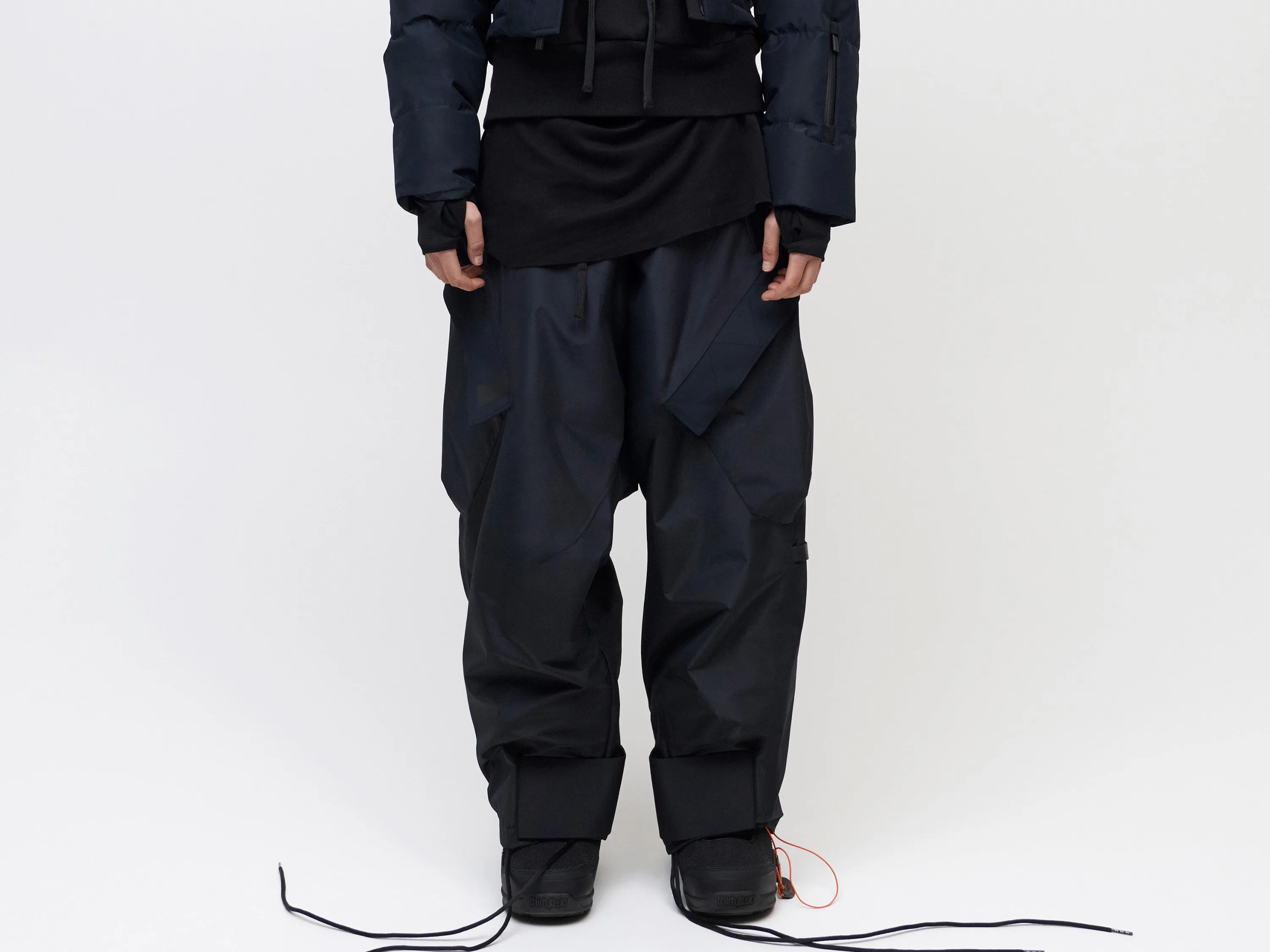 3L Shell Cargo Pant - Black