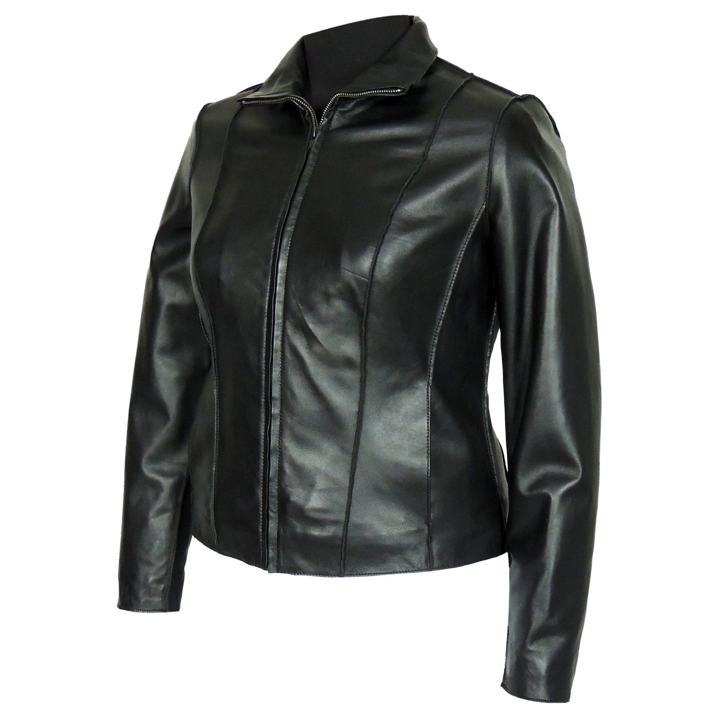 Aaliya Womens Sheepskin Leather Jacket