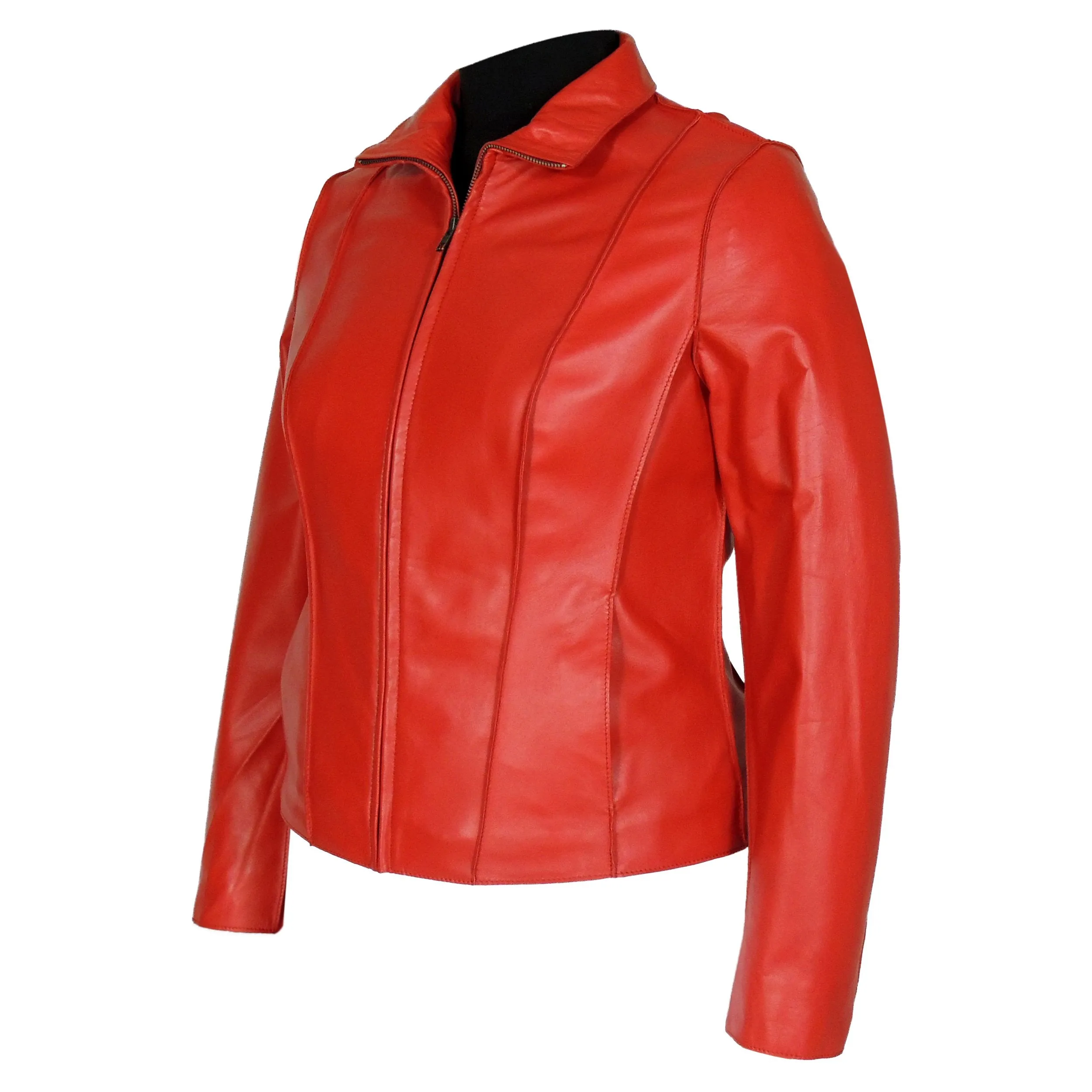 Aaliya Womens Sheepskin Leather Jacket