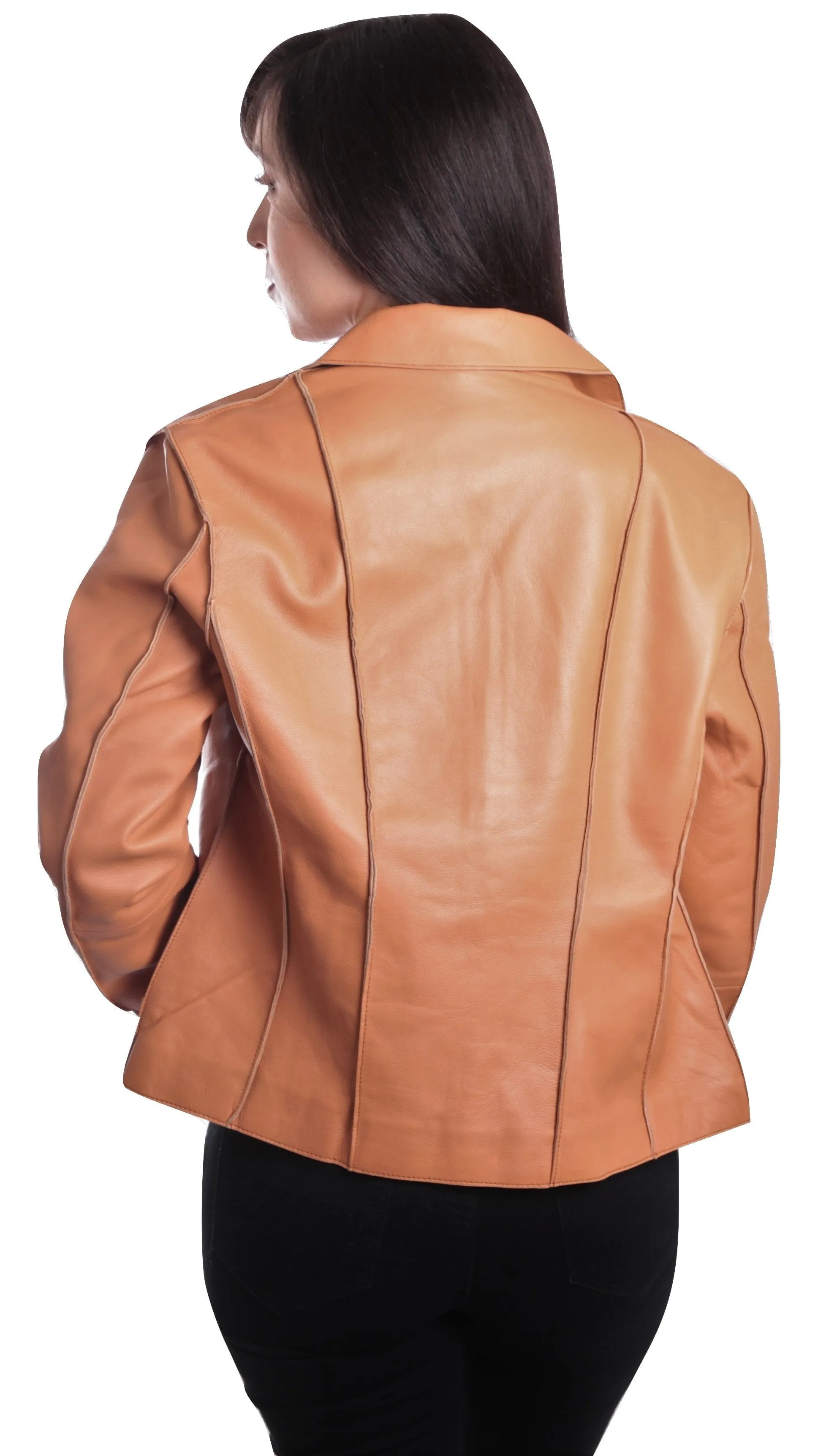 Aaliya Womens Sheepskin Leather Jacket