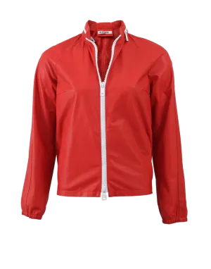 Alfa Leather Bomber Jacket