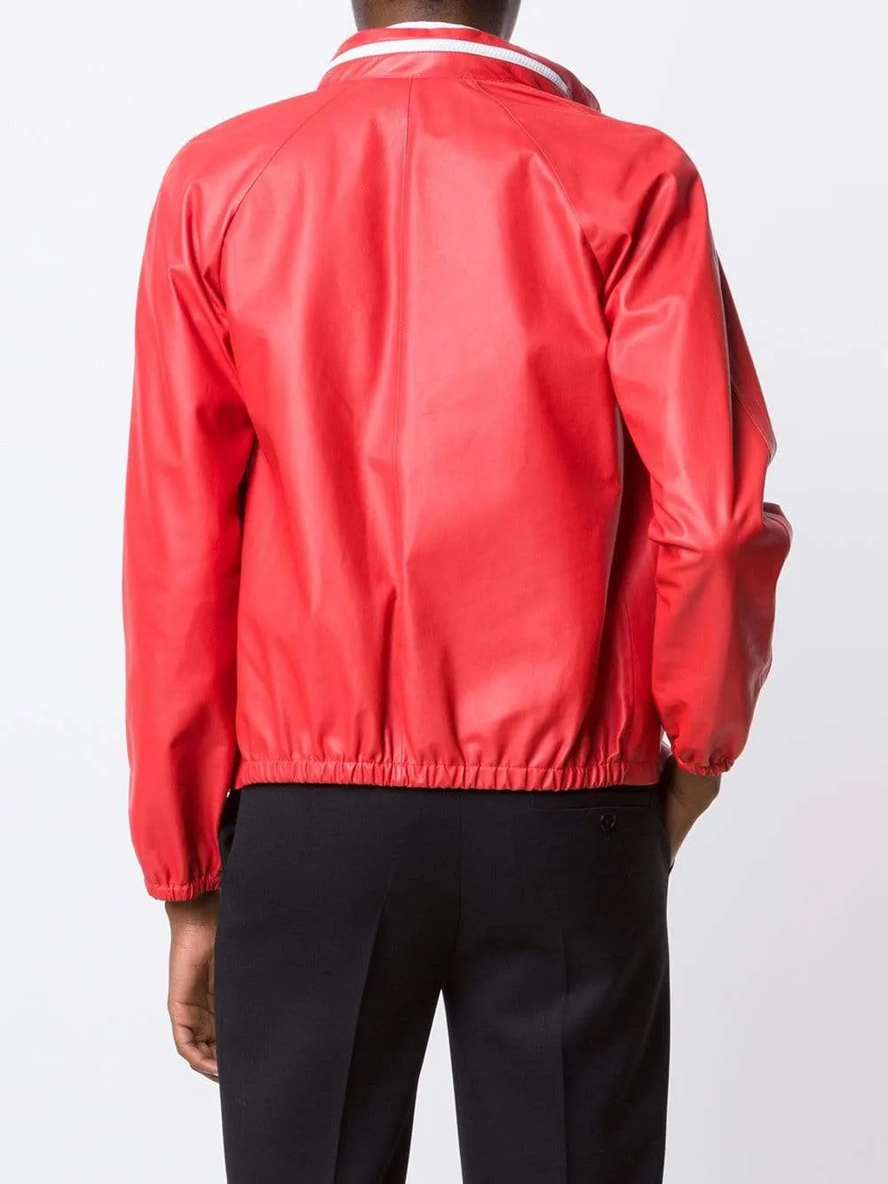 Alfa Leather Bomber Jacket