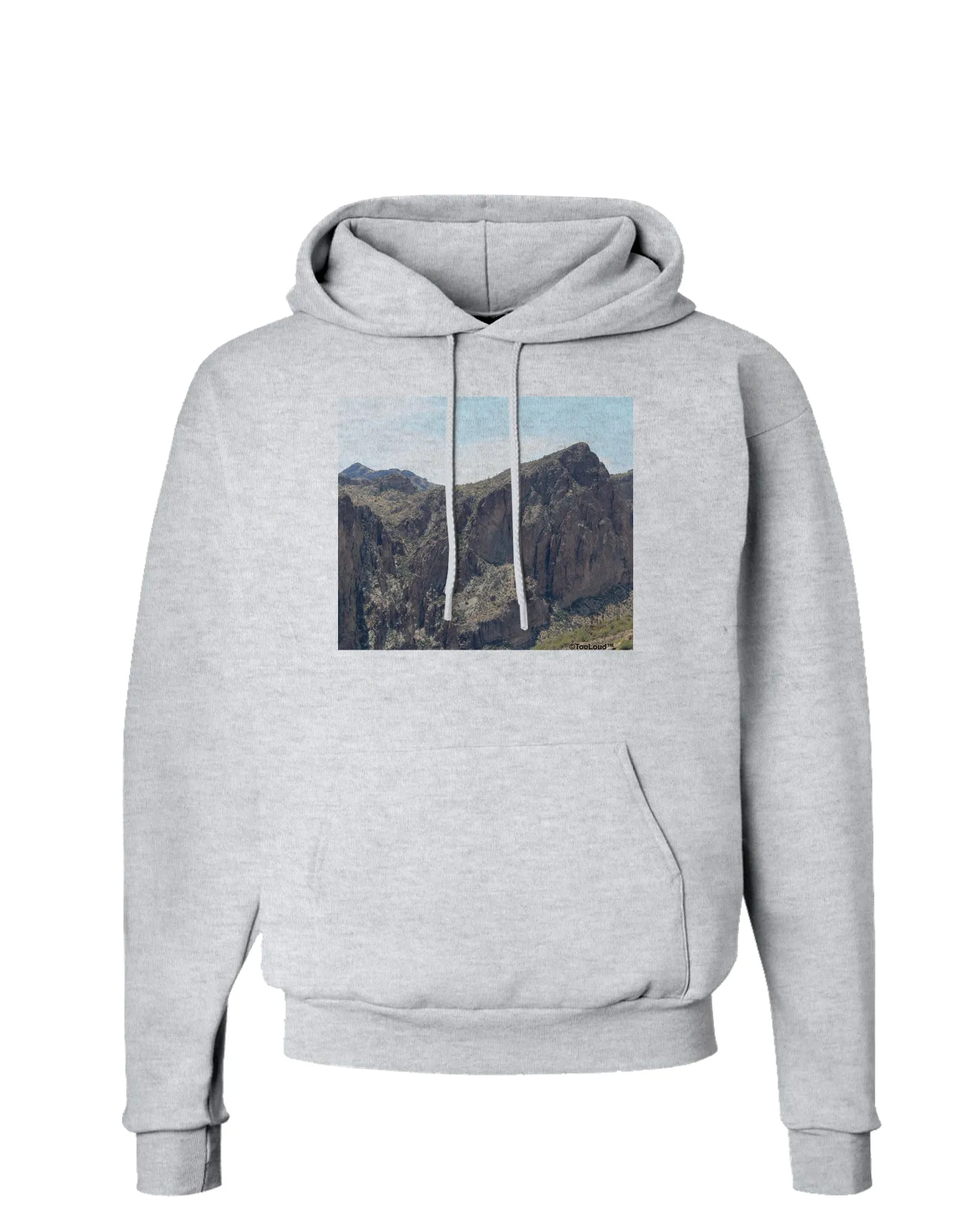 Arizona Saguaro Lake Mountains Hoodie Sweatshirt