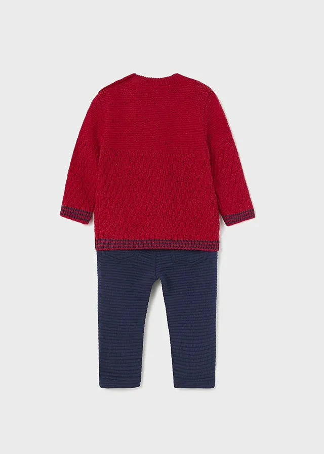 Baby Sweater & Pant Set Boys | Mayoral