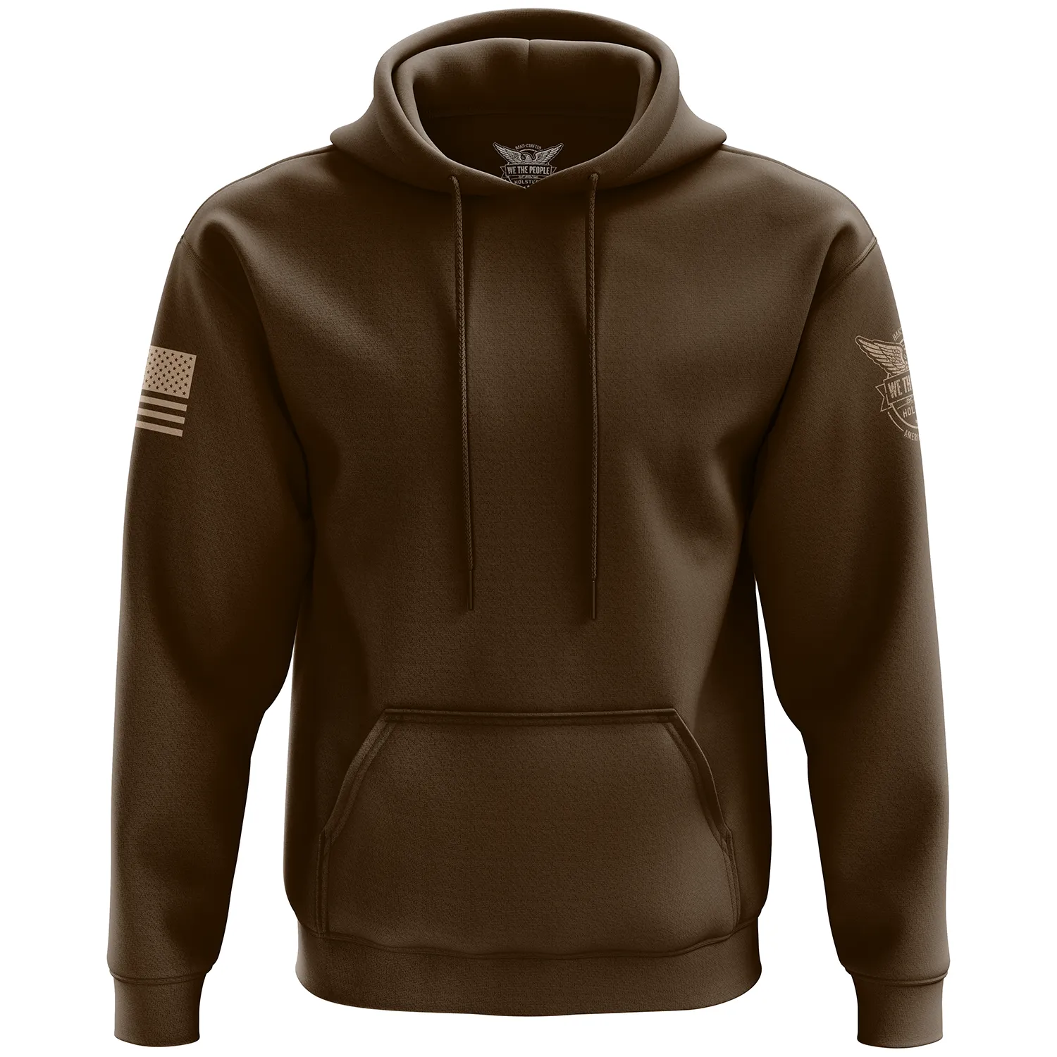 Basic - Brown   Tan Hoodie