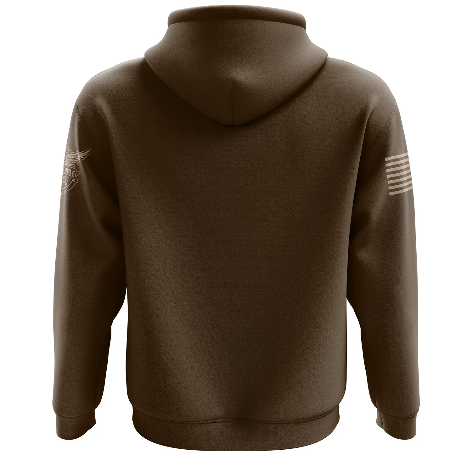 Basic - Brown   Tan Hoodie