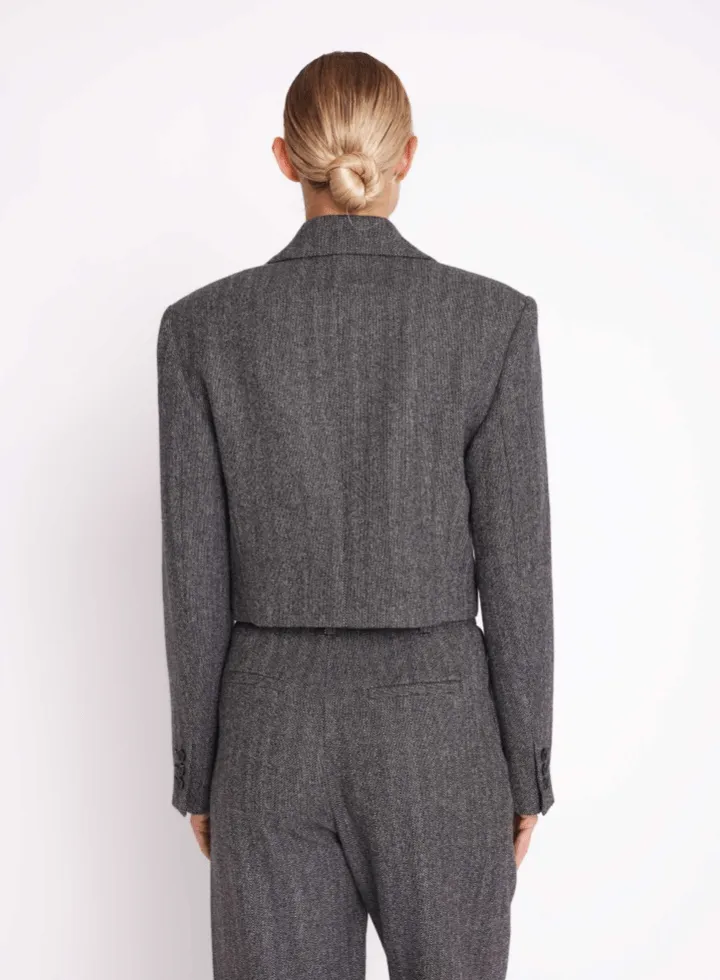 Berenice Vanilla Short Suit Jacket