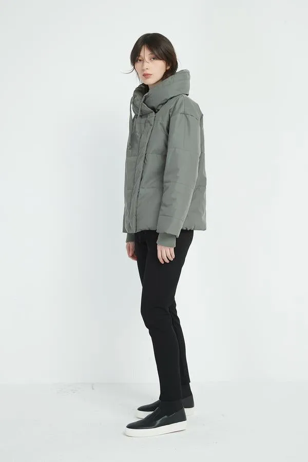 Big Collar Jacket- Steel