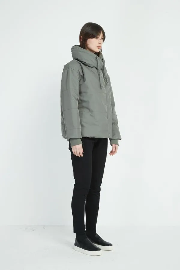 Big Collar Jacket- Steel