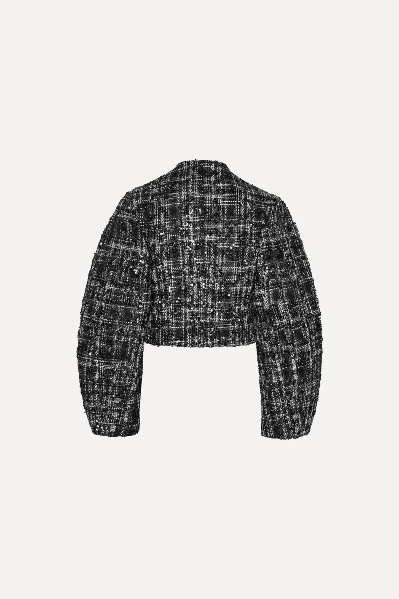 Boucle Jacket - Black Comb