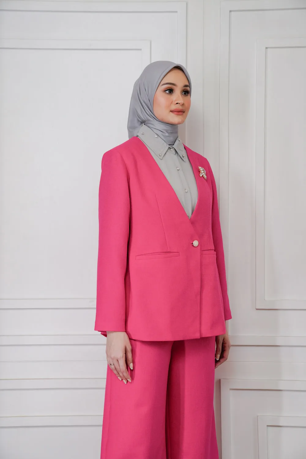 Brighton Blazer Magenta