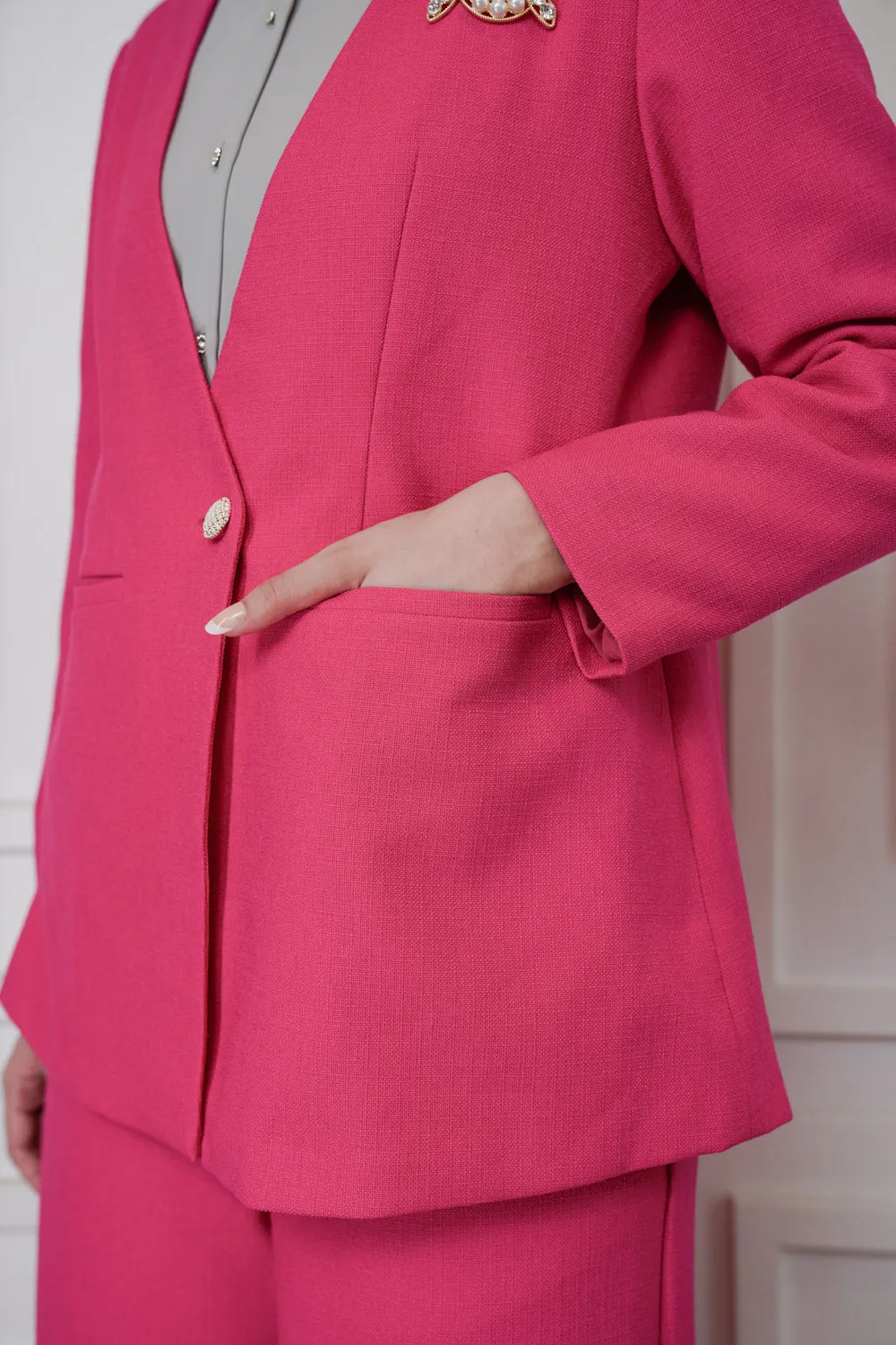 Brighton Blazer Magenta