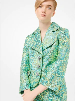 Brocade Cropped Jacket