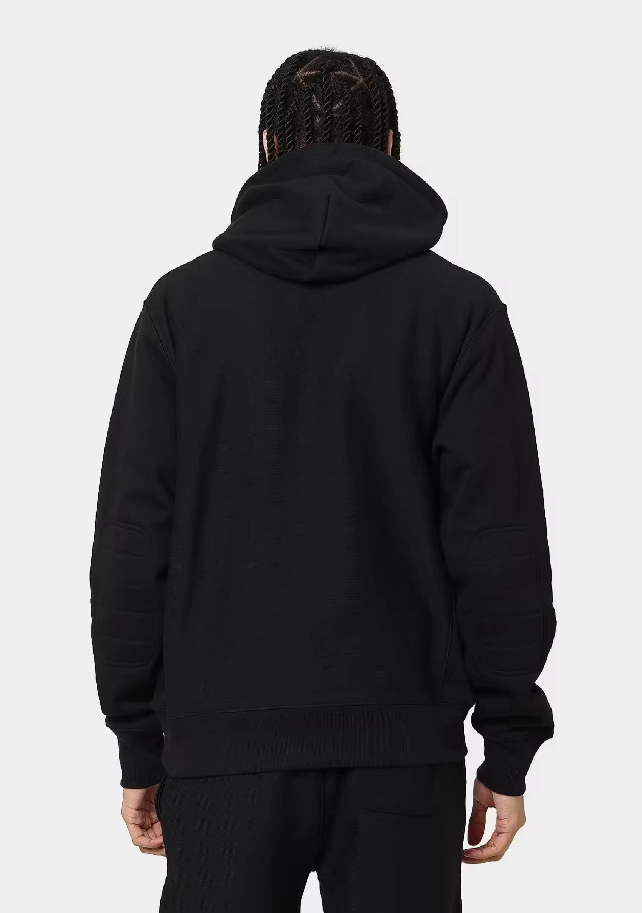 Champion Mens Reverse Weave Archive Script Hoodie <BR> AUX9N 203