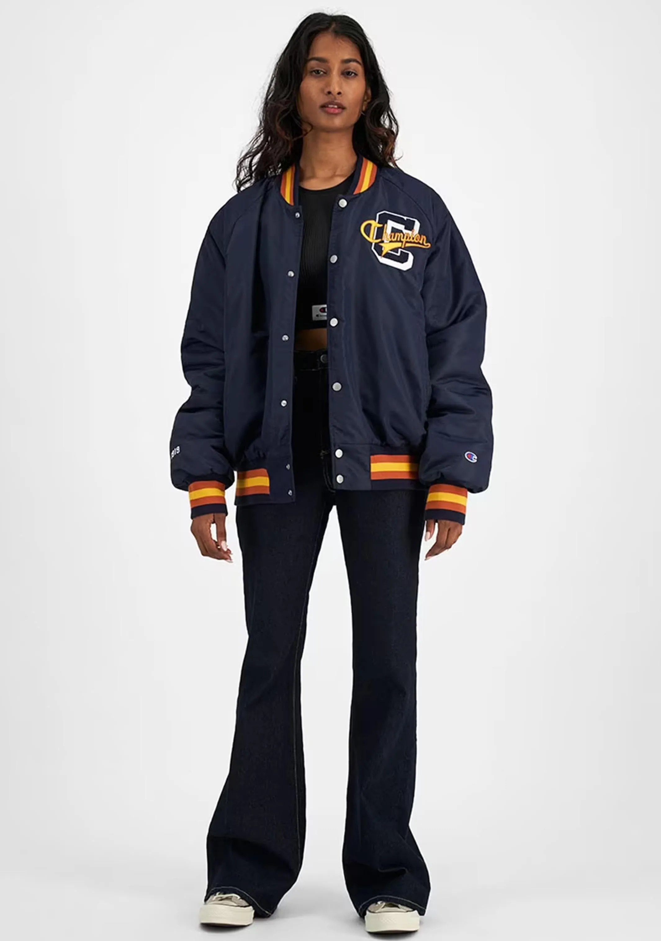 Champion Womens ReBound Letterman Jacket