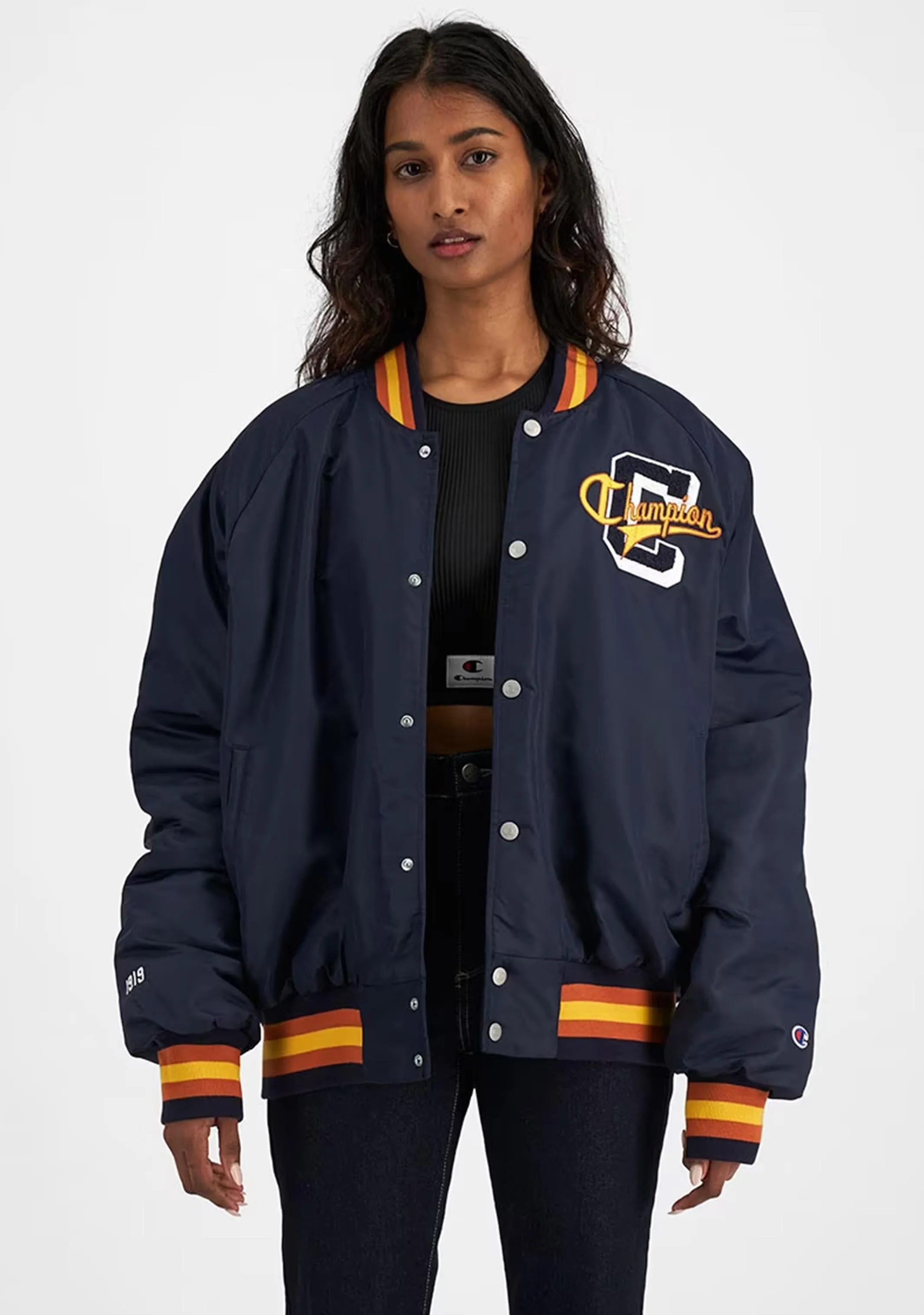 Champion Womens ReBound Letterman Jacket