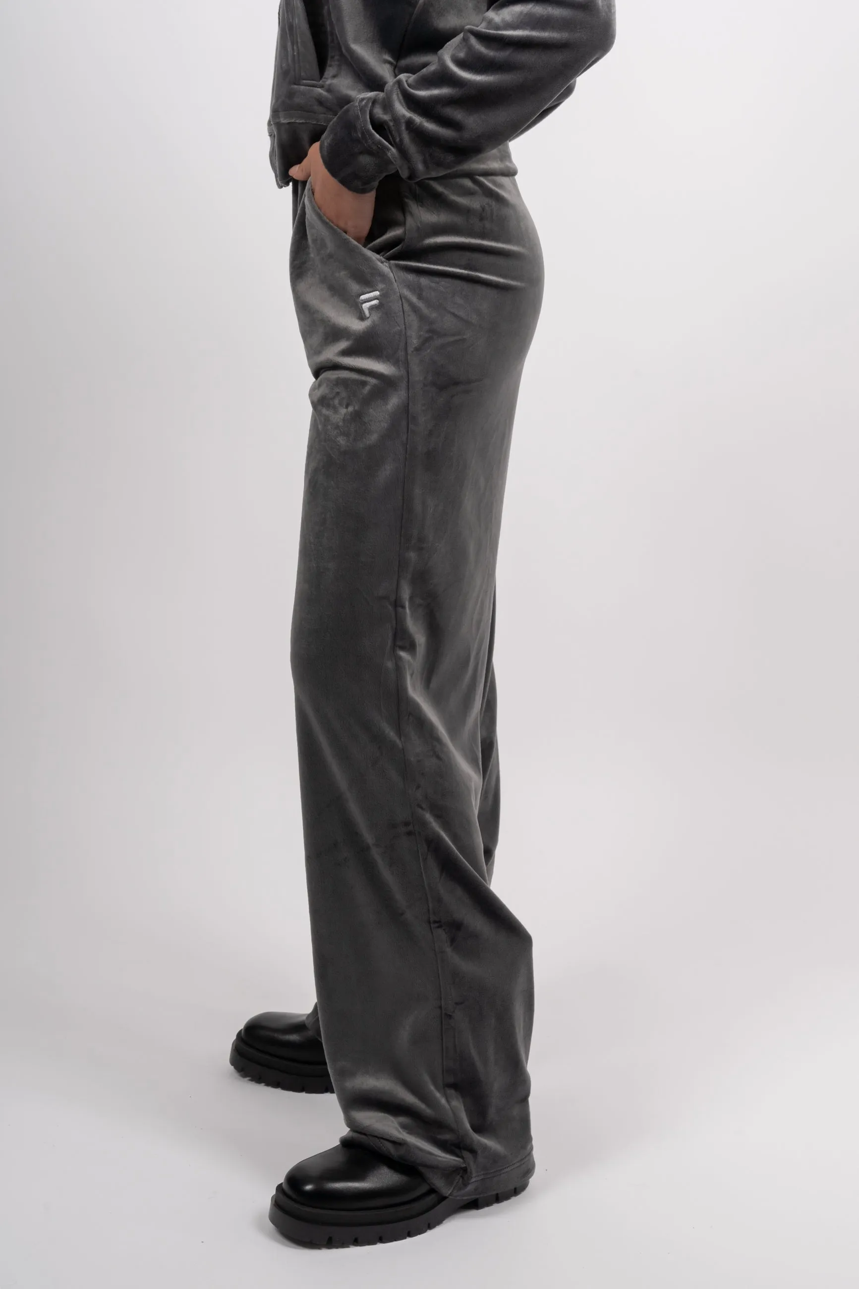 Clamecy Overlength Pants - Iron Gate