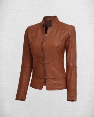 Classic Brown Leather Jacket