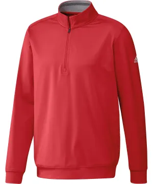 Classic club  zip sweater | Collegiate Red