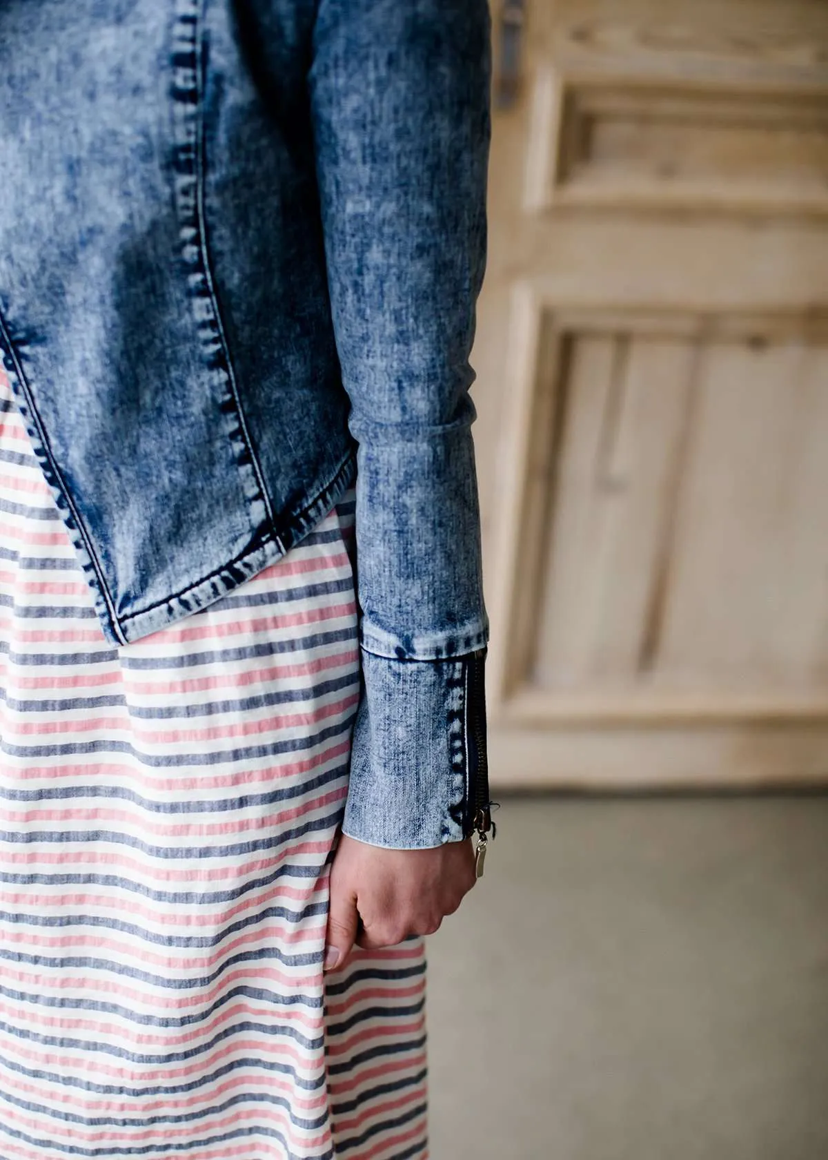 Classic Cropped Denim Jacket