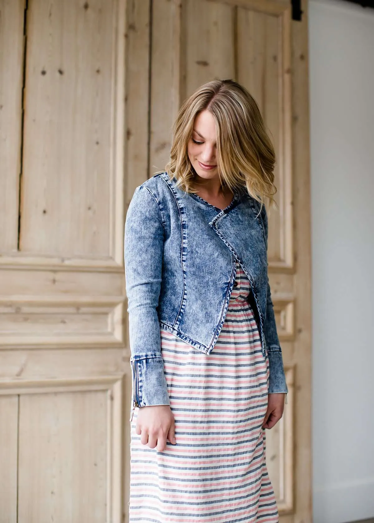 Classic Cropped Denim Jacket