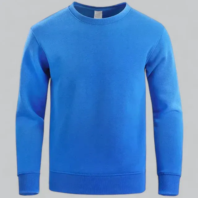 Classic Men's Crewneck Sweatshirt for Everyday Comfort