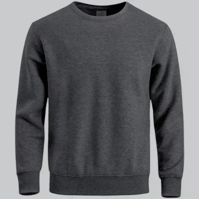 Classic Men's Crewneck Sweatshirt for Everyday Comfort