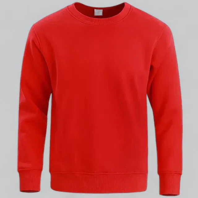 Classic Men's Crewneck Sweatshirt for Everyday Comfort