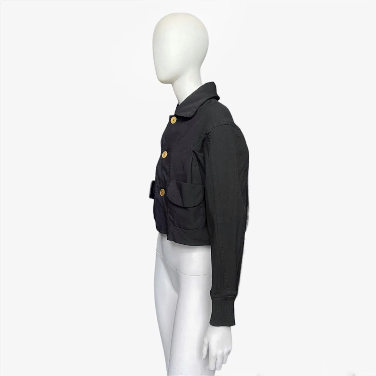 COMME DES GARÇONS ss05 baseball cropped jacket S