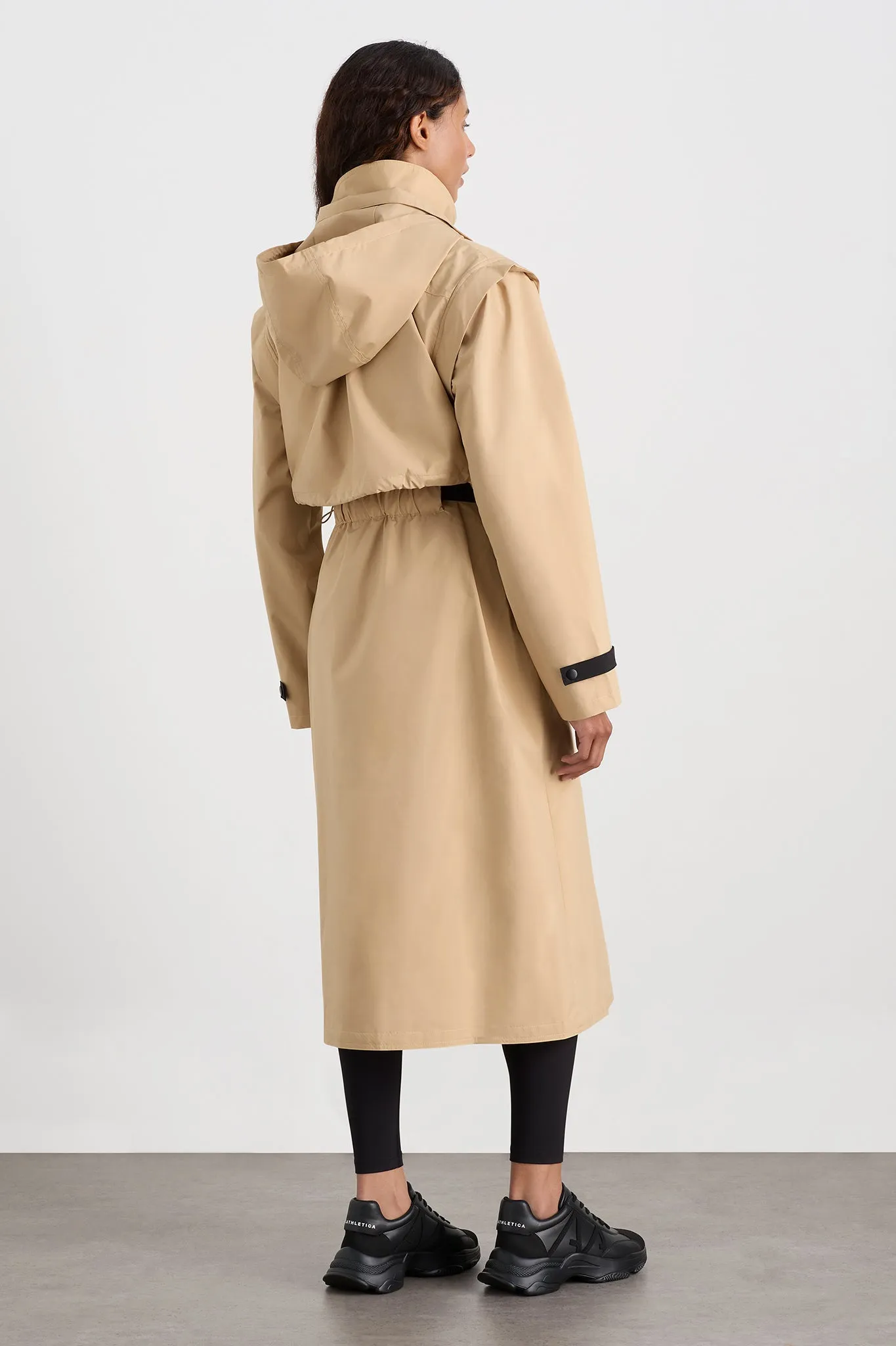 Convertible Belted Trench 703