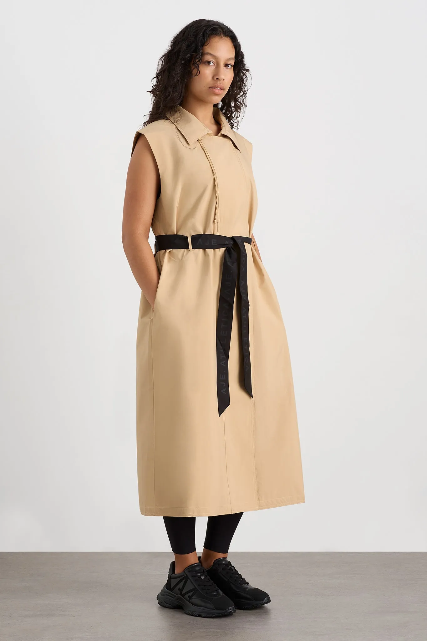 Convertible Belted Trench 703