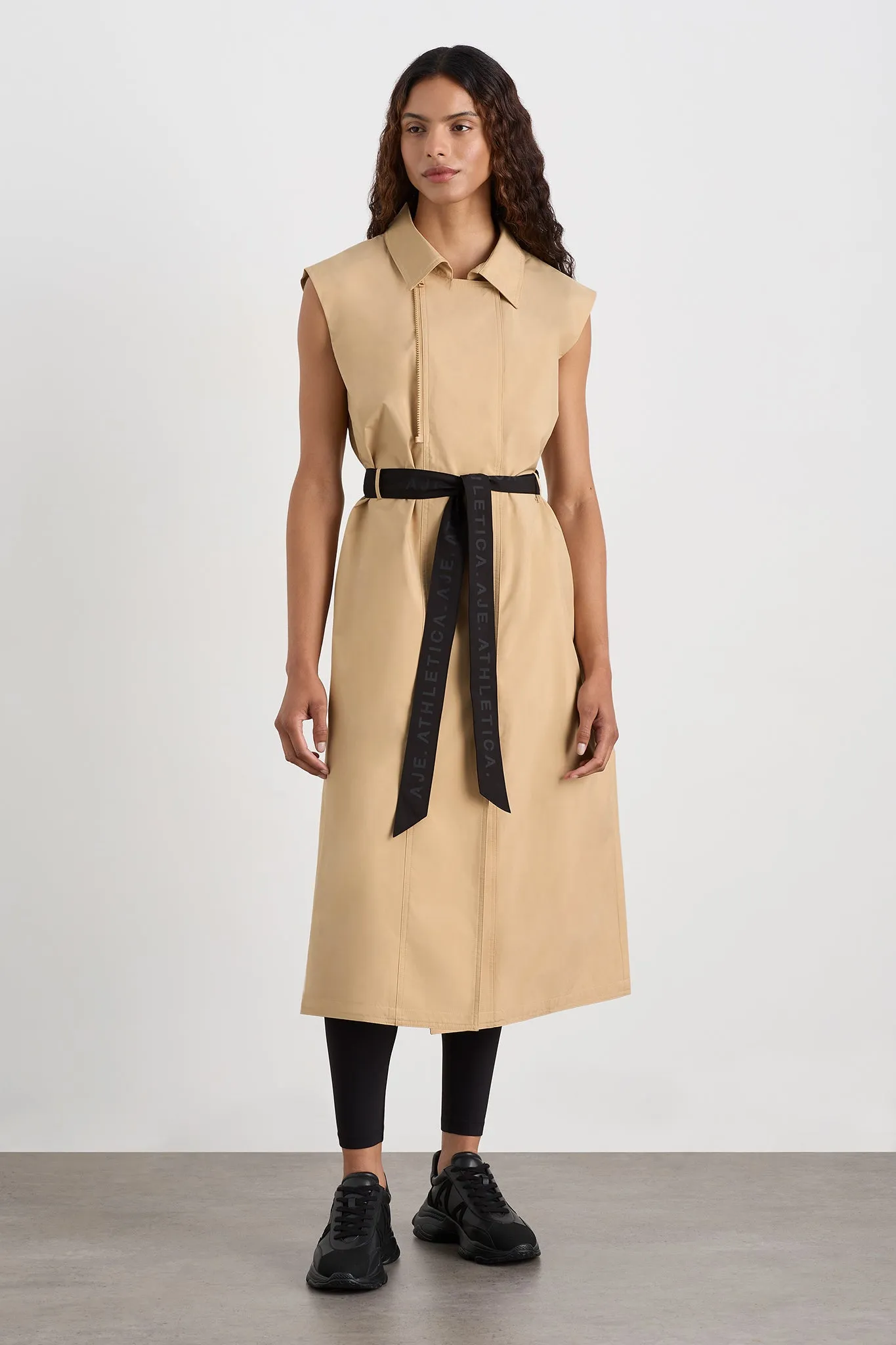 Convertible Belted Trench 703