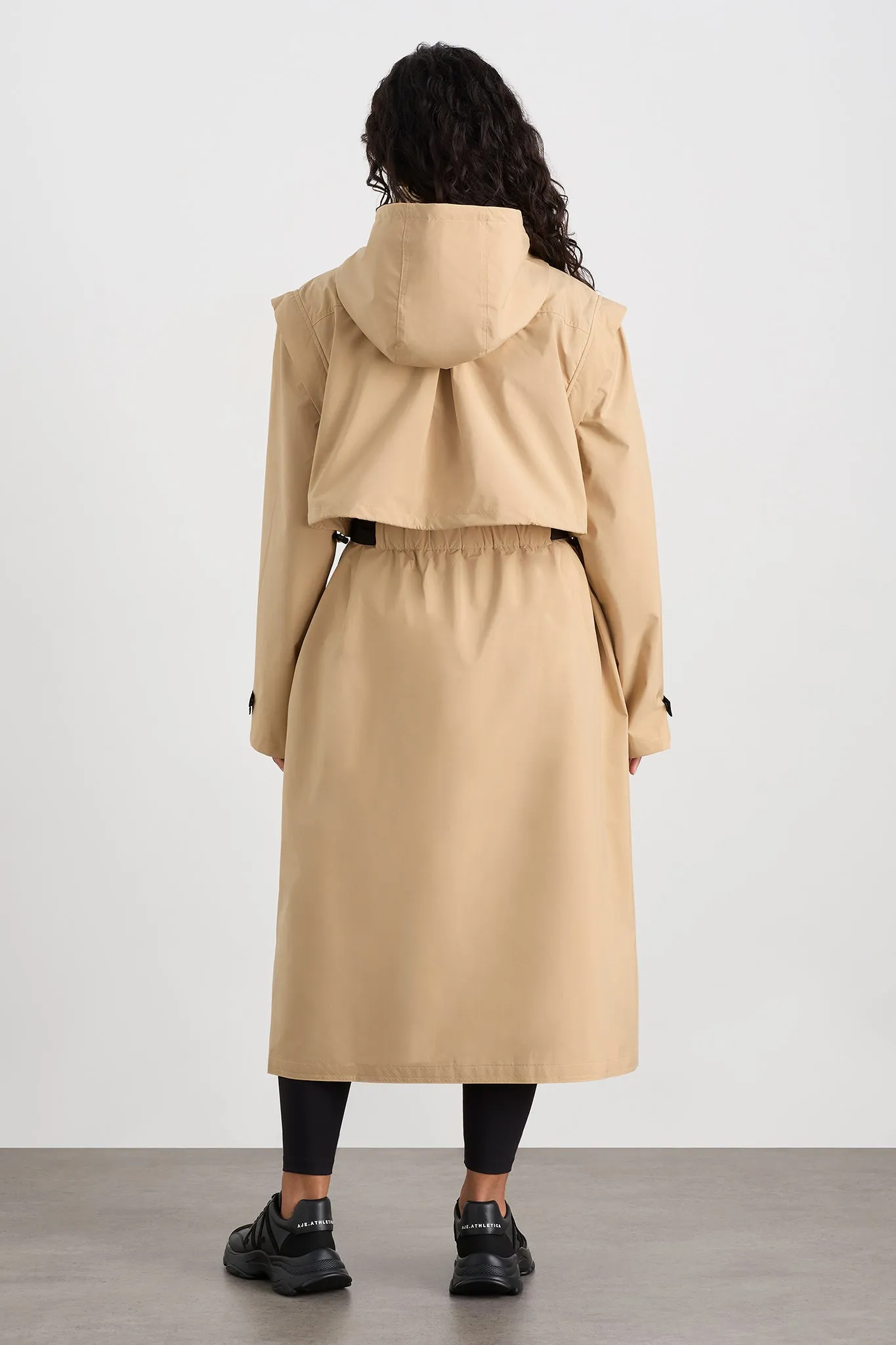 Convertible Belted Trench 703