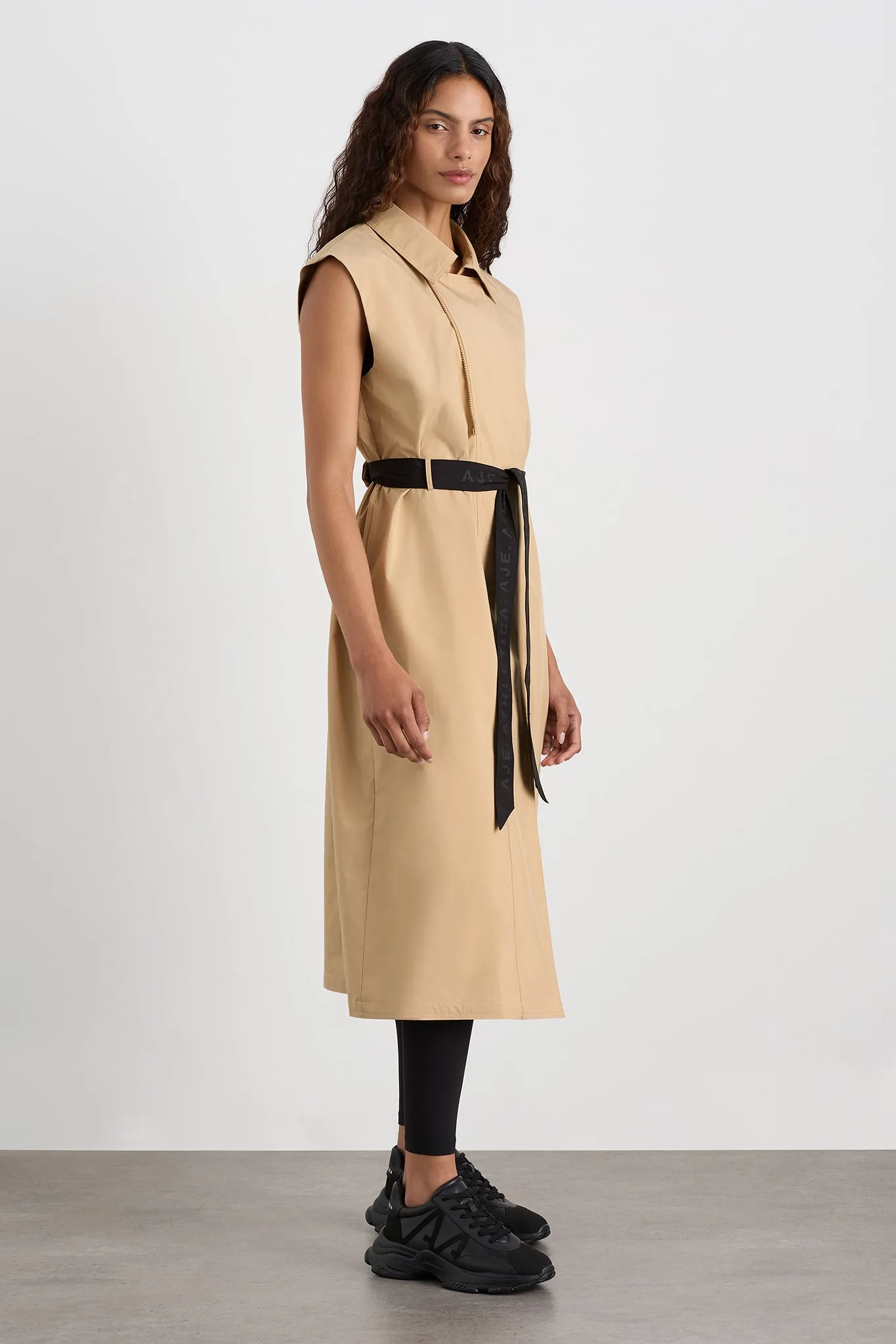 Convertible Belted Trench 703