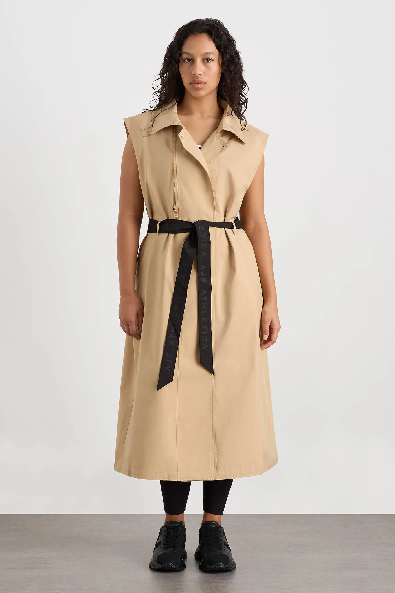 Convertible Belted Trench 703