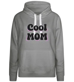 Cool Mom Text Design - Premium women's hoodie