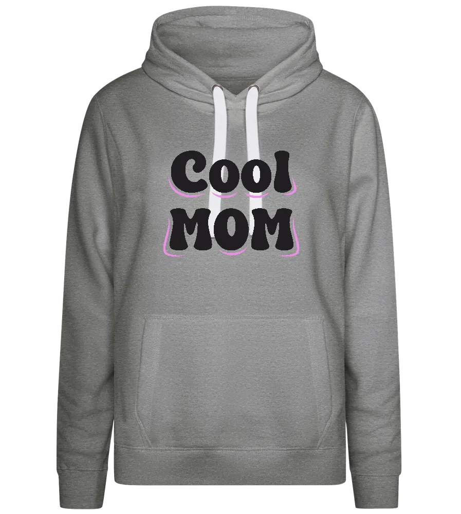 Cool Mom Text Design - Premium women's hoodie