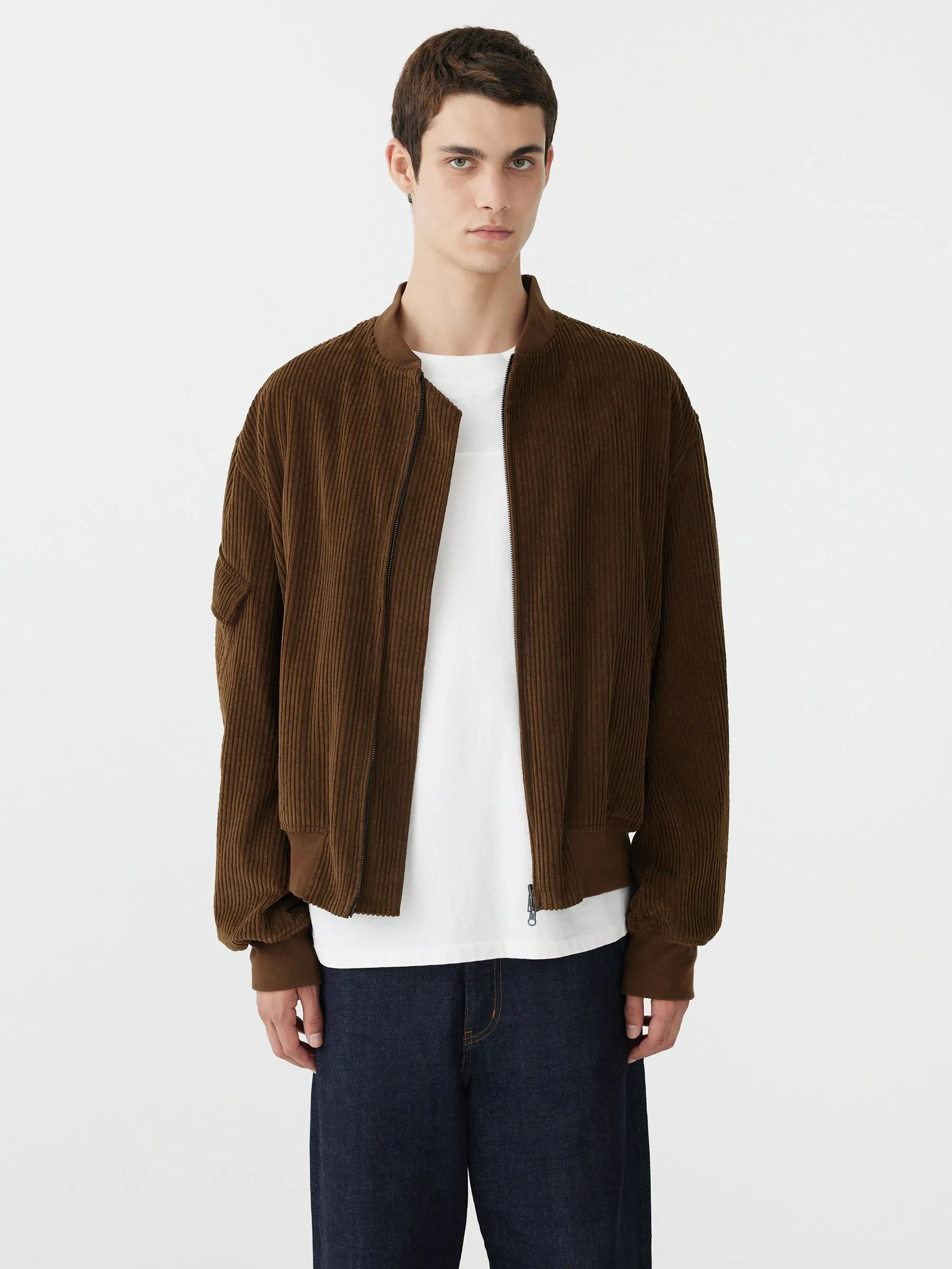 cord bomber jacket