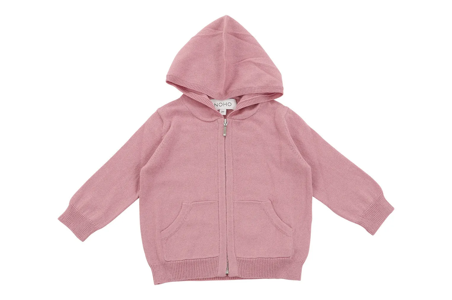 cotton cashmere pink hoodie