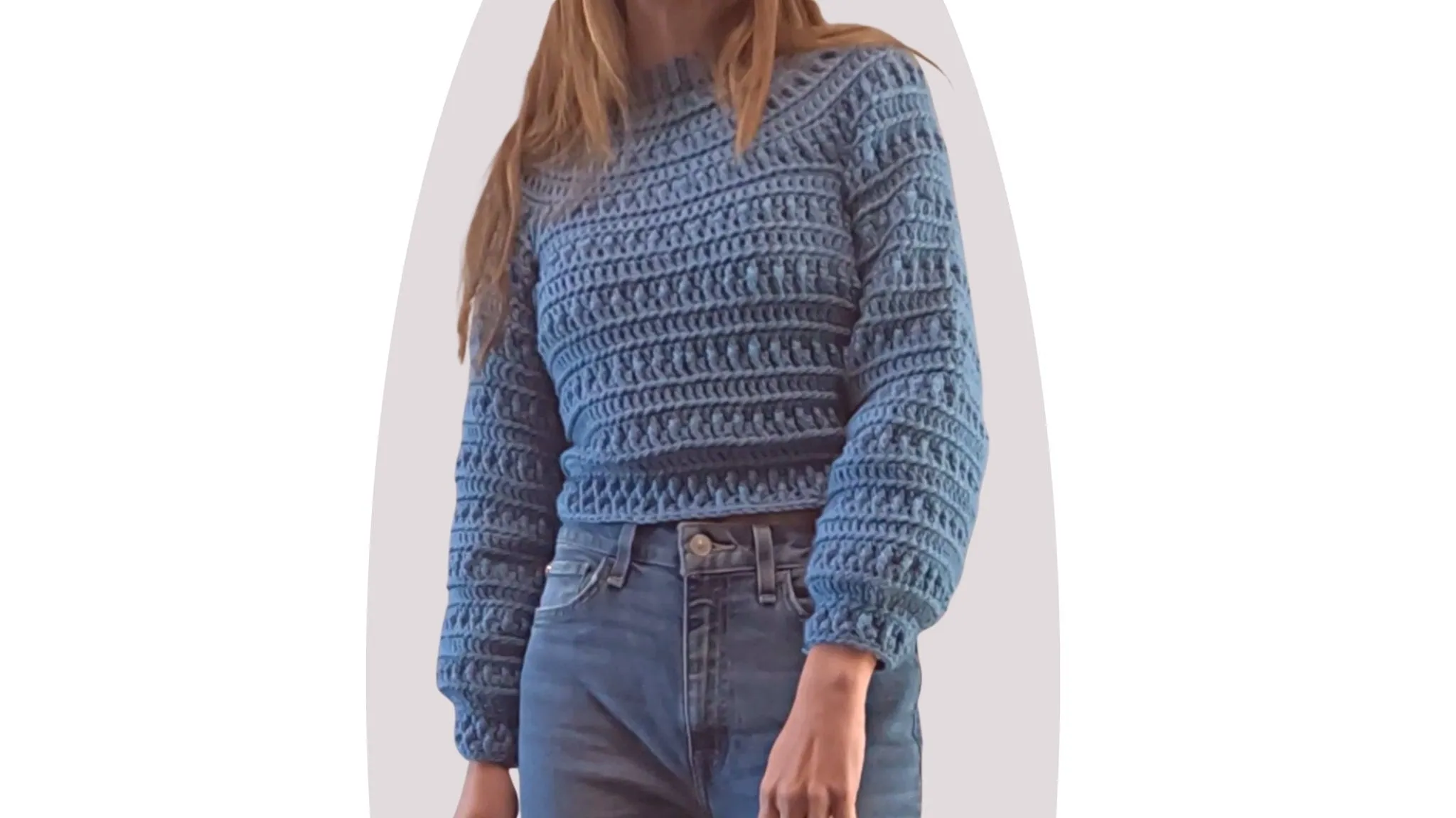 Crochet Sweater Pattern - Pine