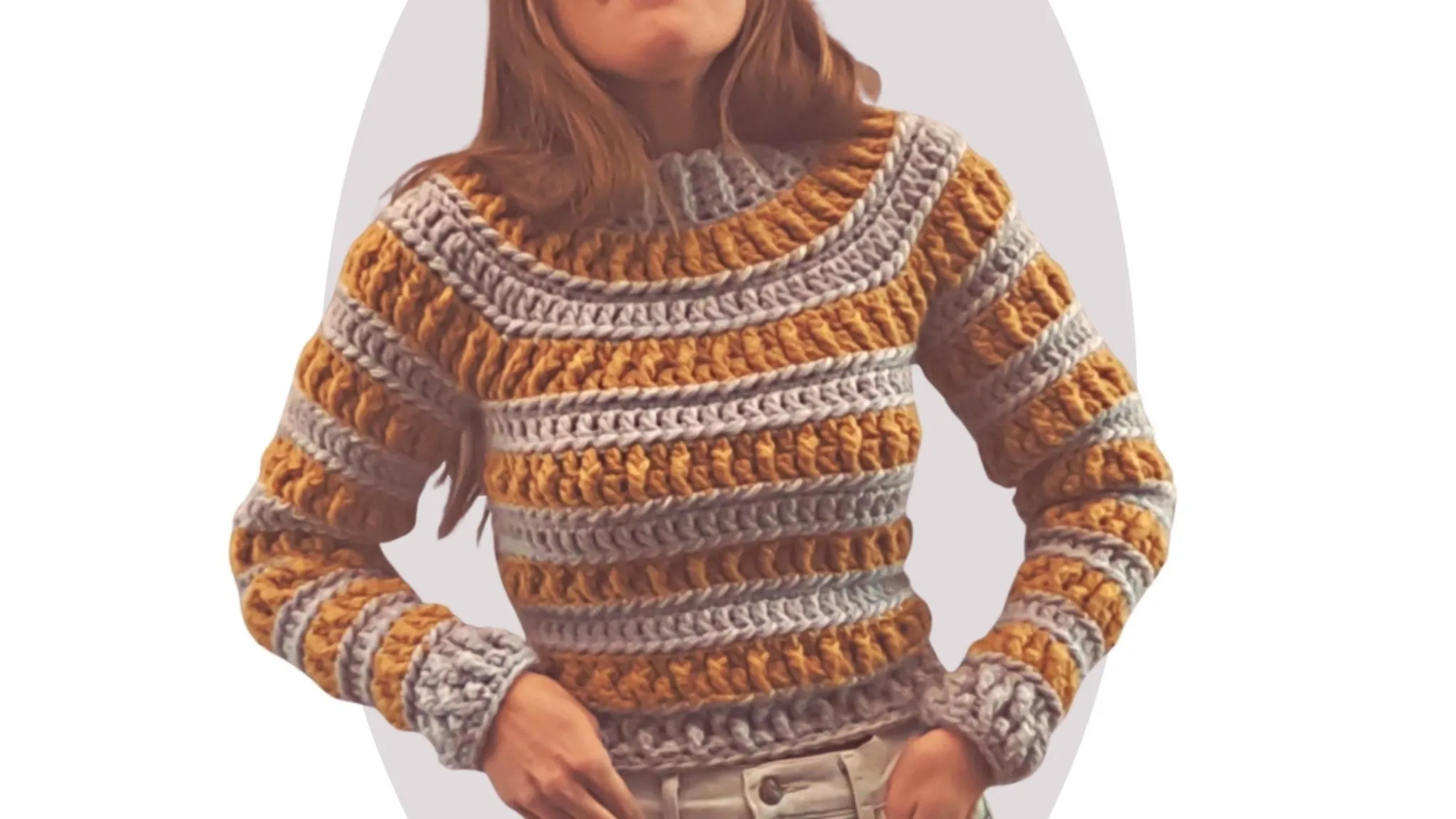 Crochet Sweater Pattern - Pine