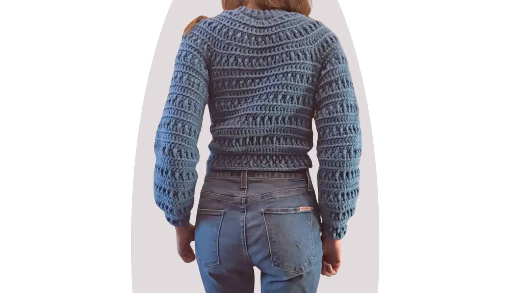 Crochet Sweater Pattern - Pine