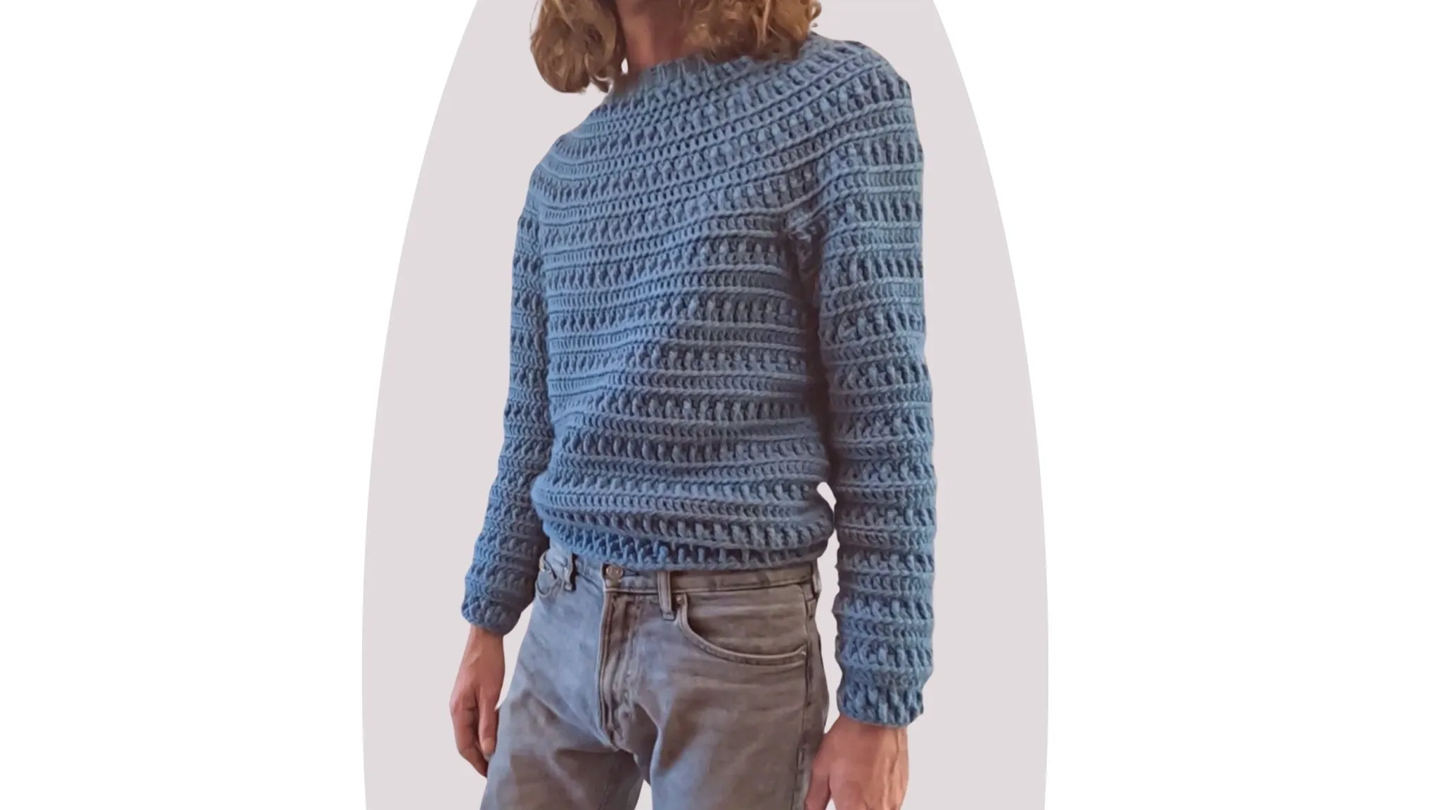 Crochet Sweater Pattern - Pine