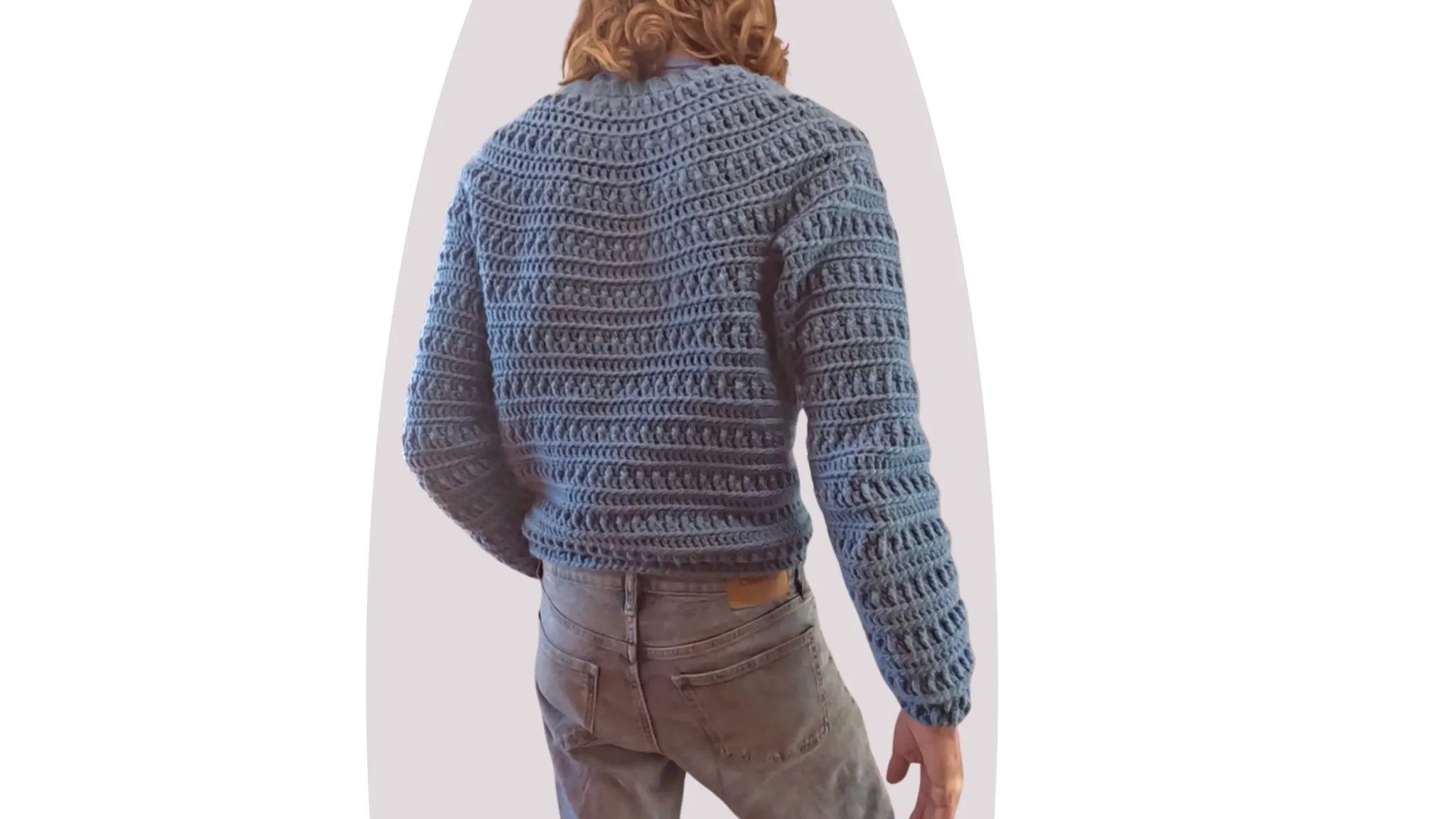 Crochet Sweater Pattern - Pine